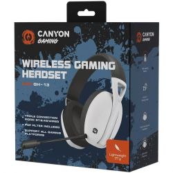  Canyon Ego GH-13 Wireless Gaming 7.1 White (CND-SGHS13W) -  8