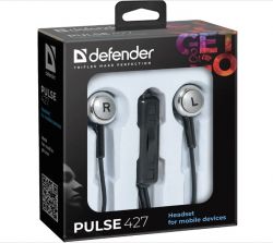 Навушники Defender Pulse 427 Black/Silver (63427) - Картинка 3