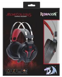 Навушники Defender Redragon Memecoleous Black-Red (75096) - Картинка 5