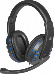 Навушники Defender Warhead G-160 Black-Blue (64118) - Картинка 2