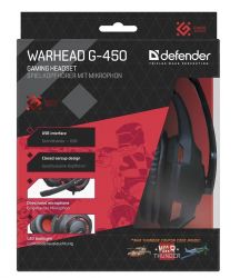  Defender Warhead G-450 Red-Black (64146) -  8