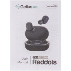 �������� Gelius Pro Reddots TWS Earbuds GP-TWS010 Black (00000082297) - �������� 20