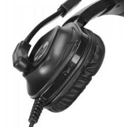 Навушники HP DHE-8002 Gaming Red LED Black - Картинка 3
