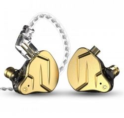 Навушники KZ ZSN Pro X mic Gold - Картинка 2