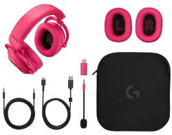 Наушники Logitech G Pro X2 Wireless LightSpeed Magenta (981-001275) - Картинка 6