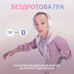 ��������� Logitech G735 Wireless Gaming Headset Off-White (981-001083) - �������� 8