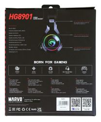 Навушники Marvo HG8901 Multi-LED Black - Картинка 10