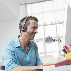 ��������� Poly Blackwire 8225-M Stereo Office Headset Black (8X225AA) - �������� 4