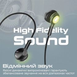 Навушники Promate LumiBuds-C Black (lumibuds-c.black) - Картинка 3