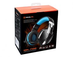 Навушники REAL-EL GDX-7500 Black-Blue - Картинка 8