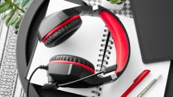 Навушники REAL-EL GDX-7575 Black/Red - Картинка 14