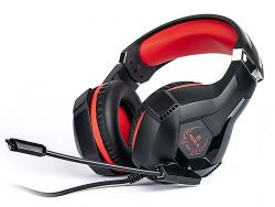 Навушники REAL-EL GDX-7575 Black/Red - Картинка 3