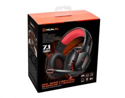 Наушники REAL-EL GDX-8000 Vibration Surround 7.1 Backlit - Картинка 10