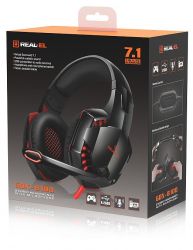 Навушники REAL-EL GDX-8100 Black - Картинка 11