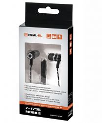 Навушники REAL-EL Z-1755 Mobile Black-White - Картинка 7