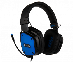 Навушники Sades SA722 Black/Blue - Картинка 2