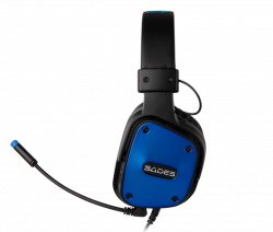Навушники Sades SA722 Black/Blue - Картинка 4