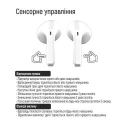 ��������� �olorWay Slim TWS-2 Earbuds White - �������� 19