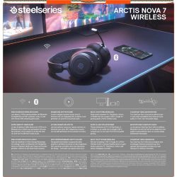  SteelSeries Arctis Nova 7 Black (SS61553) -  15