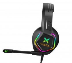 Навушники Vinga HSCU-160 Gaming LED Black (HSCU-160) - Картинка 5