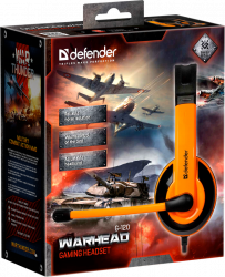  Defender Warhead G-120 Black-Orange (64099) -  9