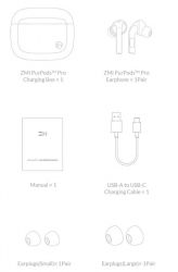  Xiaomi ZMI PurPods Pro Wireless Earbuds White (TW100ZM) -  18