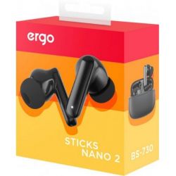 Наушники ERGO BS-730 Sticks Nano 2 Black UA UCRF - Картинка 8
