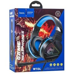 Навушники Hoco W104 Drift Blue - Картинка 4