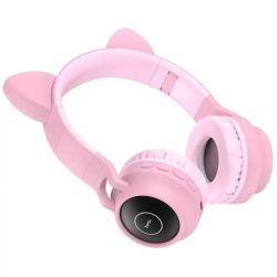 Навушники Hoco W27 Cat Ear Pink EU - Картинка 4
