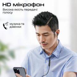 Наушники Promate Silken-C Black - Картинка 4