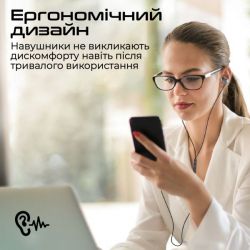 Наушники Promate Silken-C Grey - Картинка 3