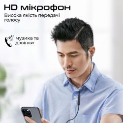 Наушники Promate Silken-C Grey - Картинка 4