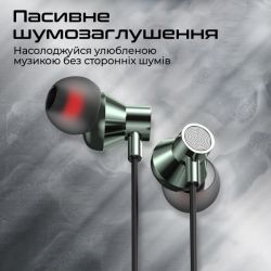 Наушники Promate Silken-C Grey - Картинка 6