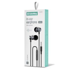 ��������� �olorWay 3.5 mm Wired Earphone UrbanBeat Black (CW-WD03BK) - �������� 2