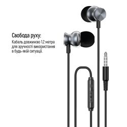 ��������� �olorWay 3.5 mm Wired Earphone UrbanBeat Black (CW-WD03BK) - �������� 4