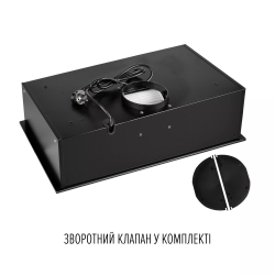 Вытяжка PERFELLI NUOVA 6JWRBM NERO SILENZIO - Картинка 16