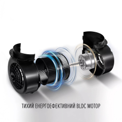 Вытяжка PERFELLI NUOVA 6JWRBM NERO SILENZIO - Картинка 4