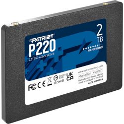 ������������ ����������� 2Tb, Patriot P220, SATA3, 2.5", 3D TLC, 550/500 MB/s (P220S2TB25) - �������� 2