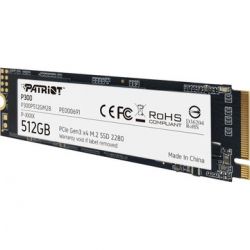 SSD  Patriot P300 512GB M.2 2280 PCIe NVMe 3.0 x4 TLC (P300P512GM28) -  3
