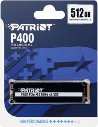  SSD  512GB Patriot P400 M.2 2280 PCIe NVMe 4.0 x4 TLC (P400P512GM28H) -  5