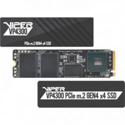 SSD  Patriot VP4300 1TB M.2 2280 PCIe 4.0 x4 3D TLC (VP4300-1TBM28H) -  5