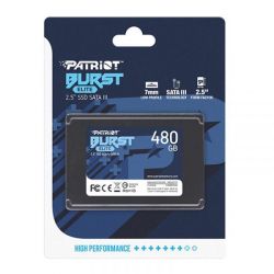 SSD  Patriot BURST Elite 480Gb SATA III 2.5" (PBE480GS25SSDR) -  3