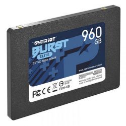 SSD  Patriot BURST Elite 960Gb SATA III 2.5" (PBE960GS25SSDR) -  2