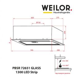 ������� WEILOR PBSR 72651 GLASS WH 1300 LED Strip - �������� 10