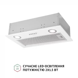 Вытяжка Perfelli BI 5022 WH LED - Картинка 4