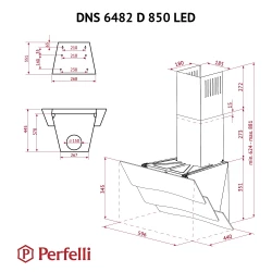  Perfelli DNS 6482 D 850 BL LED -  11