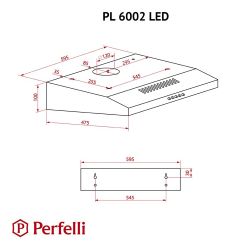 ������� Perfelli PL 6002 W LED - �������� 10