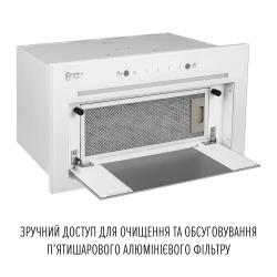 Вытяжка PERFELLI DESIGN FILINI 5 BIANCO - Картинка 7