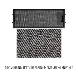 Вытяжка PERFELLI DESIGN FILINI 6 NERO - Картинка 15