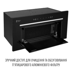 Вытяжка PERFELLI DESIGN FILINI 6 NERO - Картинка 7